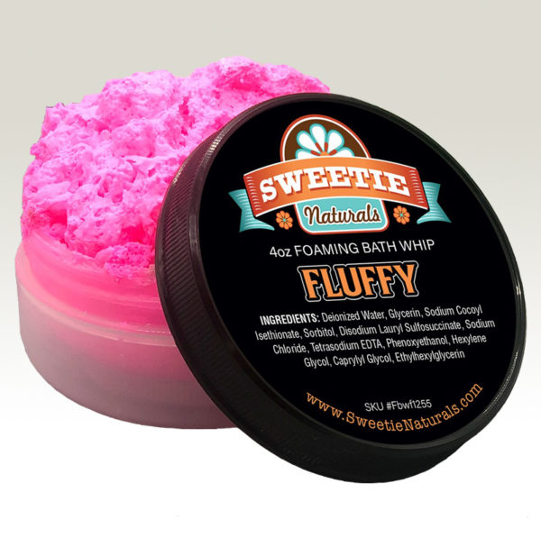 Skincare fluffy foaming bath whip - Sweetie Naturals Inc